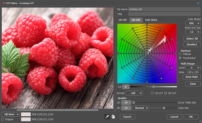 3D LUT 3D LUT