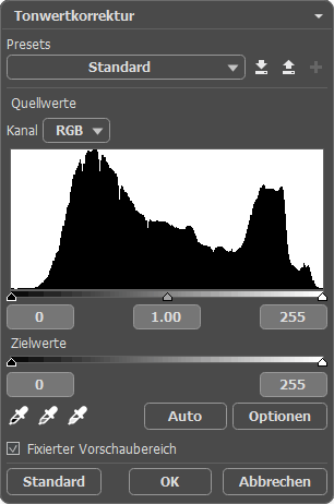 Tonwertkorrektur Tonwertkorrektur