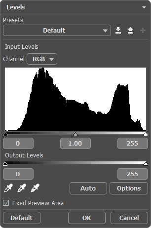 Levels Adjustment Levels Adjustment