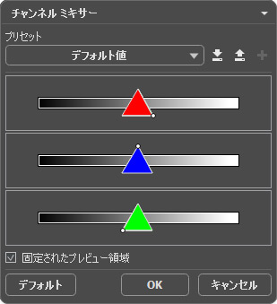 チャンネル ミキサー チャンネル ミキサー
