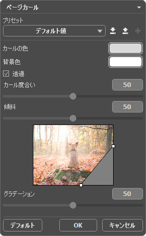 ページカール ページカール