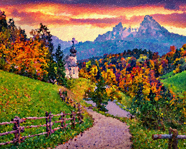 Pointillism Effect Pointillism Effect