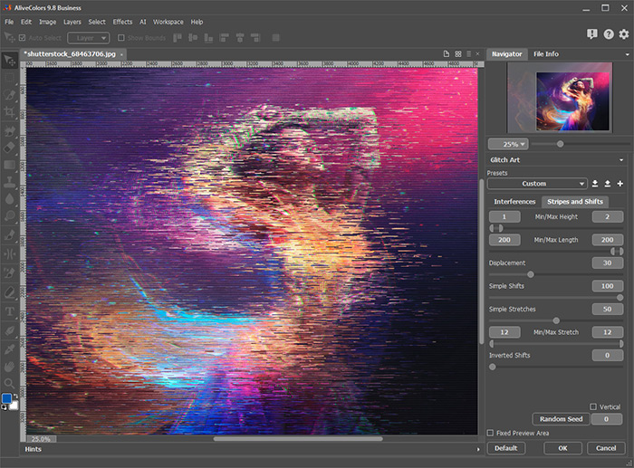 Glitch Art Effect Glitch Art Effect