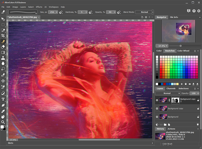 Added Blur to Mask Added Blur to Mask
