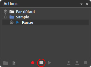 Enregistrement est arrêté Enregistrement est arrêté