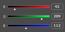 RGB モード RGB モード