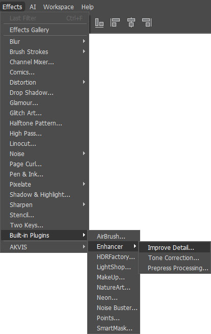 Launch Built-in Enhancer Plugin Launch Built-in Enhancer Plugin