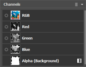 RGB Channel is Selected RGB Channel is Selected