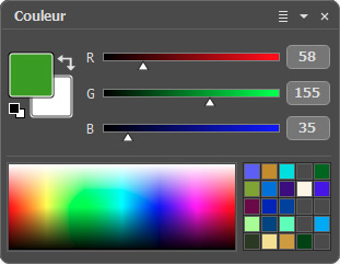 Panneau Couleur