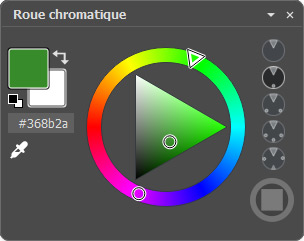 Panneau Roue chromatique