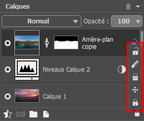 Modes de verrouillage Modes de verrouillage