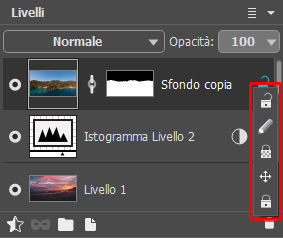 Modalità di blocco Modalità di blocco