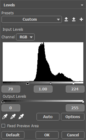 Levels Adjustment Levels Adjustment