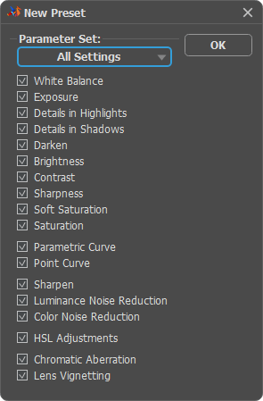 New Preset New Preset