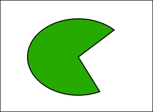 Start Angle = 45, End Angle = 295 Start Angle = 45, End Angle = 295