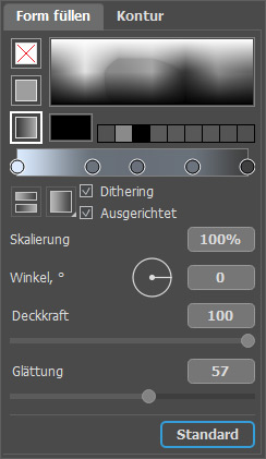 Fülloptionen Fülloptionen