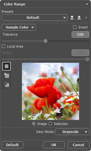 Color Range Tool Color Range Tool