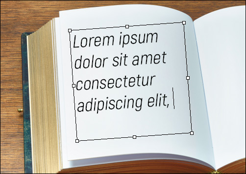 Transforming Text Block Transforming Text Block