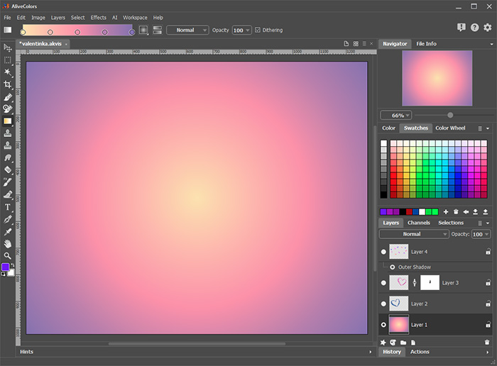 Gradient Fill Gradient Fill