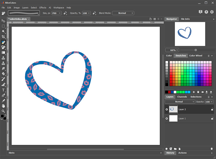 Adding a Heart Adding a Heart