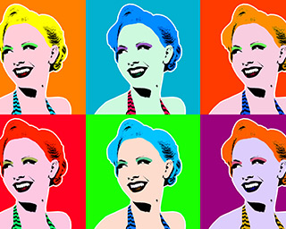 Portrait Pop Art