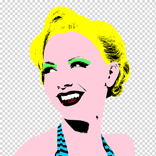 Colored Portrait Colored Portrait
