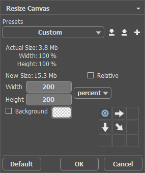 Resize Canvas Resize Canvas