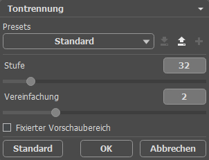 Tontrennung-Korrektur Poser