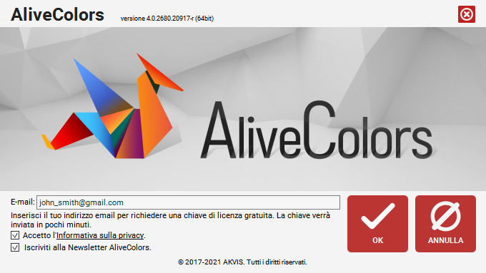 Registrare la versione gratuita Registrare la versione gratuita