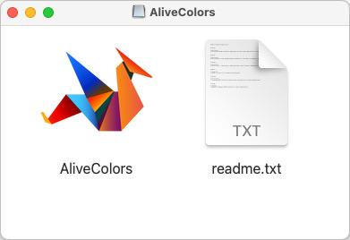 AliveColors Application AliveColors Application