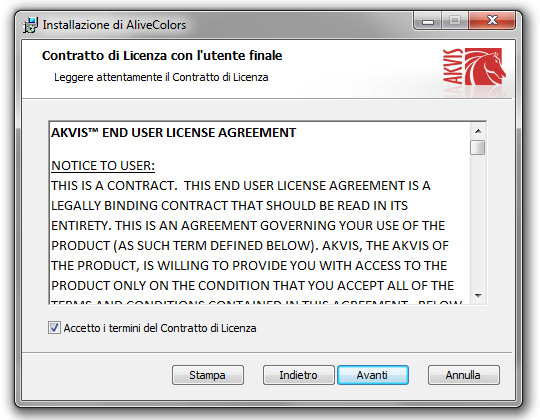 Contratto di licenza Contratto di licenza