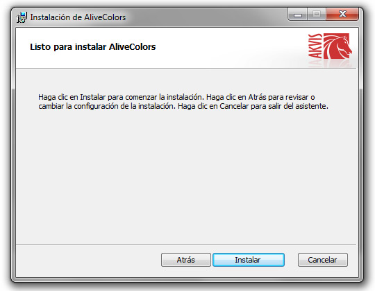Proceso de instalación Proceso de instalación