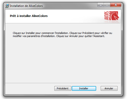 Processus d'installation Processus d'installation