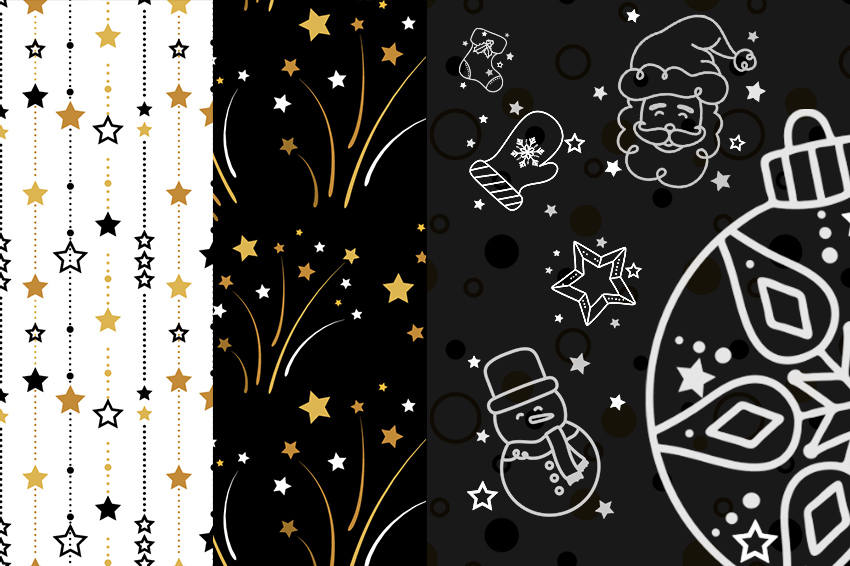 Christmas Brush Shapes & Textures Christmas Brush Shapes & Textures